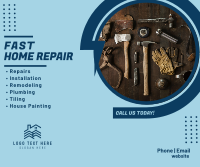 Fast Home Repair Facebook Post