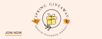 Spring Giveaway Facebook Cover Image Preview