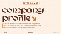 Simple About Company Animation