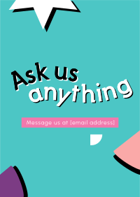 What Would You Like to Ask? Poster