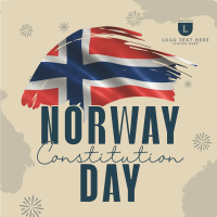 Norway Constitution Day Linkedin Post