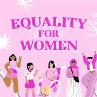 Pink Equality Instagram Post Design