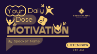 Daily Motivational Podcast Animation
