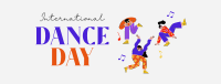 Groovy Dance Day Facebook Cover