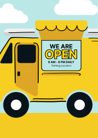 Food Truck Business Poster