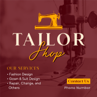 Sewing Machine Instagram Post Design