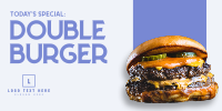 Double Patties Twitter Post