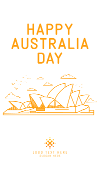 Happy Australia Day Facebook Story