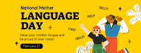 Mother Language Day Facebook Cover