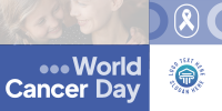 Funky World Cancer Day Twitter Post