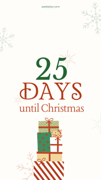 Christmas Countdown Instagram Story