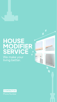 House Modifier Service Instagram Story