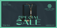 Jewelry Editorial Sale Twitter Post