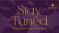 Revealing New Innovation Facebook Event Cover