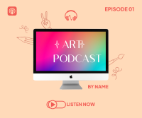 Art Podcast Episode Facebook Post