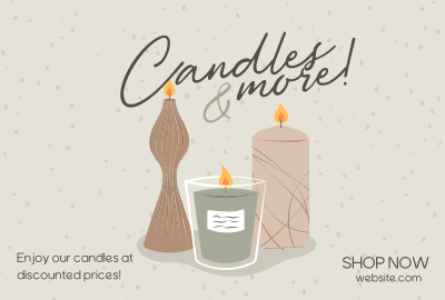 Candles & More Pinterest Cover Image Preview
