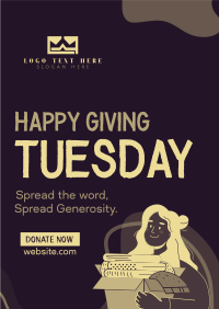 Spread Generosity Poster