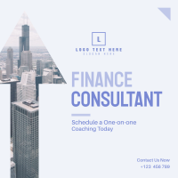 Finance Consultant Linkedin Post Design