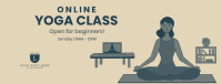 Online Yoga Facebook Cover