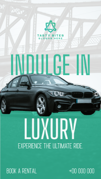 Luxury Car Rental Instagram Story