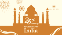 Taj Mahal Republic Day Of India  Facebook Event Cover