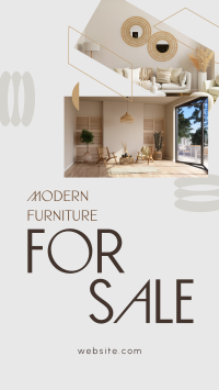 Modern Furniture Sale Facebook Story