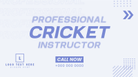 Let's Play Cricket Animation