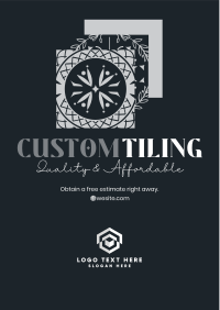 Custom Tiles Flyer