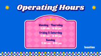 Retro Operating Hours  Animation