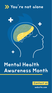 Mental Health Month Facebook Story