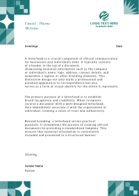 Business Letterhead example 2