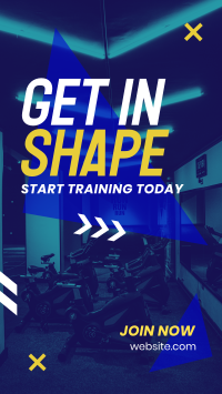 Fitness Coach Facebook Story Design