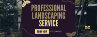 Organic Landscaping Service Facebook Cover