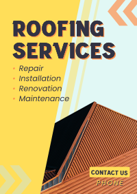 Expert Roofing Services Flyer