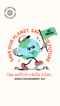 World Environment Day Mascot Instagram Story