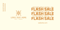 Flash Sale Shop Twitter Post