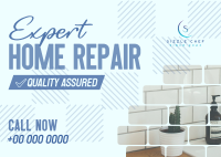 Expert Home Repair Postcard