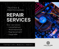 Professional PC Repair Facebook Post