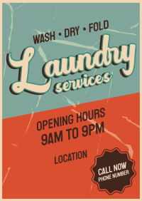 Vintage Wash Flyer