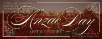 Elegant Anzac Day Facebook Cover Image Preview