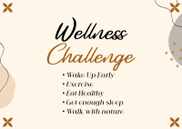 Choose Your Wellness Postcard