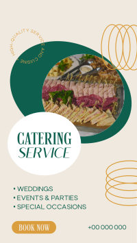 Classy Catering Service Instagram Story