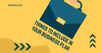 Business Plan Facebook Ad