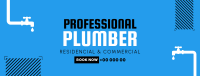 Professional Plumber Facebook Cover Image Preview