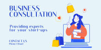 Online Business Consultation Twitter Post