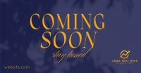 Luxury Stay Tuned Facebook Ad