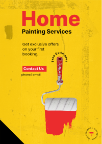 Home Paint Service Flyer