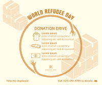 World Refugee Day Donations Facebook Post Image Preview