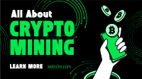 Tech Crypto Mining Facebook Event Cover Design