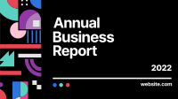 Annual Business Report Bauhaus Facebook Event Cover